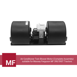 Air Conditioner Twin Blower Motor (Complete Assembly) suitable for Massey Ferguson MF 390/390T Tractors - view 5