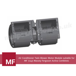 Air Conditioner Twin Blower Motor Module suitable for MF 7245 Massey Ferguson Activa Combines (Single Speed) - view 2