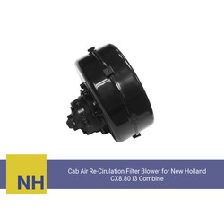 Cab Air Re-Cirulation Filter Blower for New Holland CX8.80 I3 Combine (Single Speed) - view 2