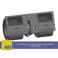 Air Conditioner Twin Blower Motor for New Holland TX63 Combine