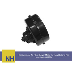 Replacement Air Filter Blower Motor for New Holland Part Number 84042284 (Single Speed) - view 4