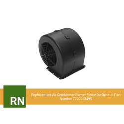 Replacement Air Conditioner Blower Motor for Renault Part Number 7700053495 (Single Speed) - view 1