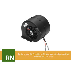 Replacement Air Conditioner Blower Motor for Renault Part Number 7700053495 (Single Speed) - view 3