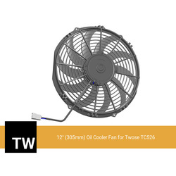 12" (305mm) Oil Cooler Fan for Twose TC526 - view 2