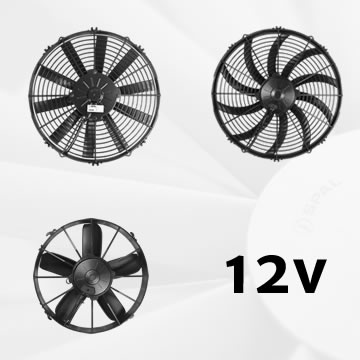 12v SPAL Fans