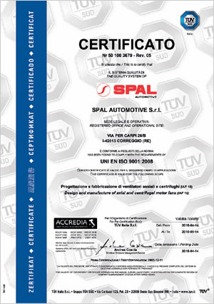 UNI EN ISO 9001:2008