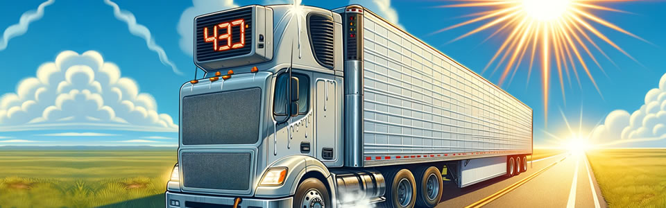 Keeping Refrigerated vehicles cool