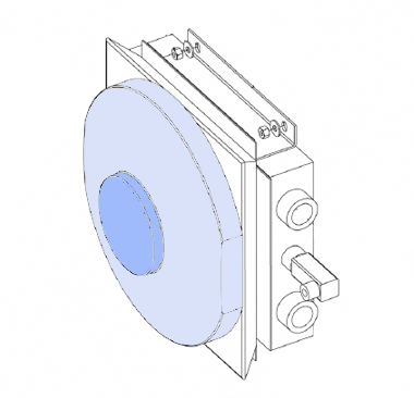 OIL COOLER ASSEMBLY - L/H (Part No. 7153756)