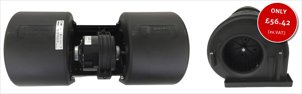 Twin blower for Ford New Holland, Case IH, Landini, Deutz-Fahr and McCormick - only £56.42+VAT